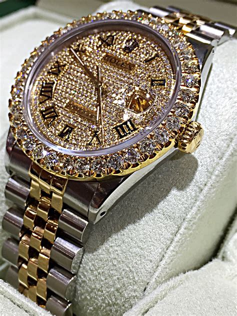 24k gold rolex watch